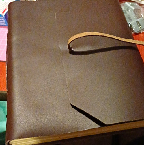 Life arts brown leather - a5,