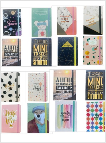 Hardback notebook lined - a5,