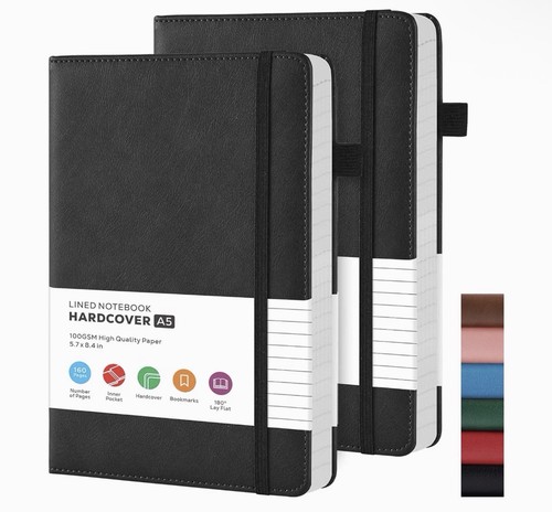 Notebook journal 2 pack - a5,