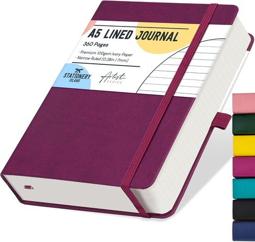 Lined notebook 360 pages - a5, notebook,