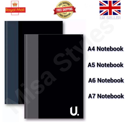 A7 hardback notebook - a4, a5