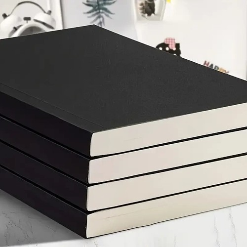 Notebook 256 pages blank - a5,