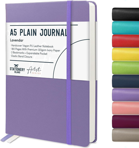 Plain notebook hardcover - a5,
