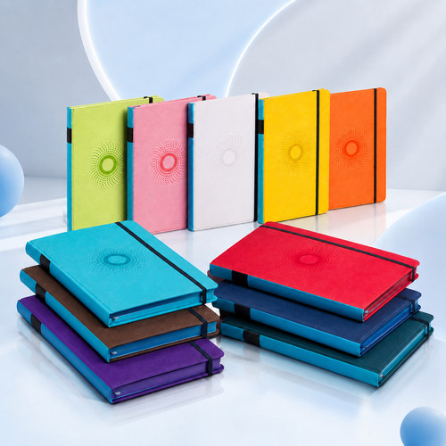 Notebook lined journal pu - a5,