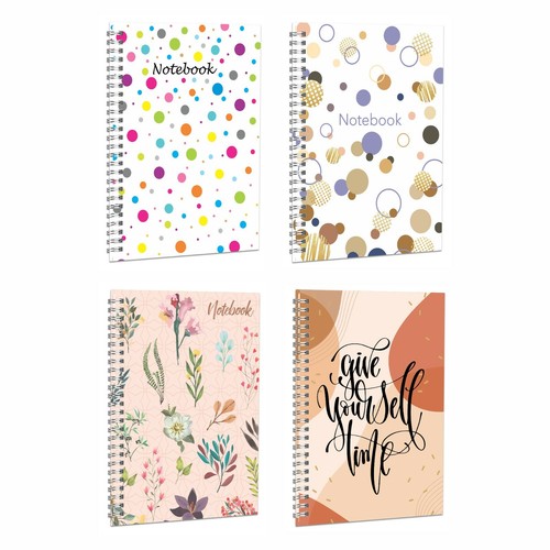 Notebook spiral hardback - notebook,