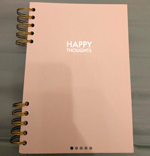 Happy thoughts spiral bound - thoughts,