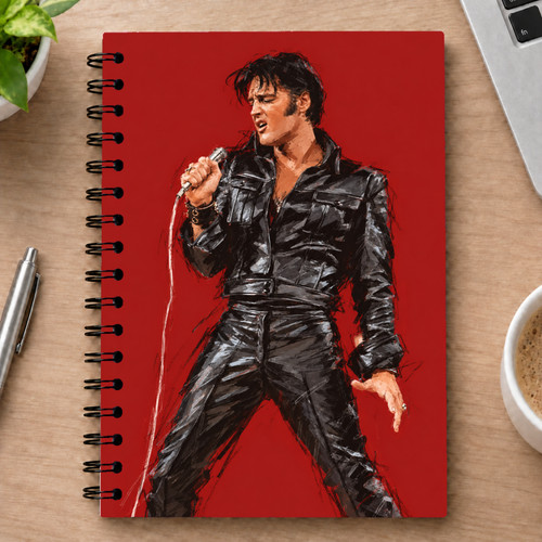 Elvis presley notebook notepad - elvis,
