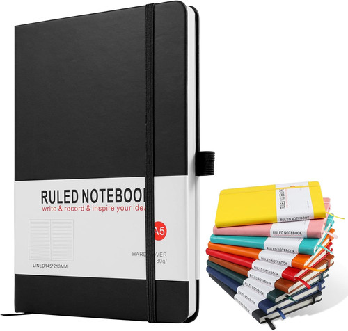 Notebook journal note pad - a5,
