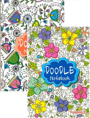 Doodle notebook lined - doodle,