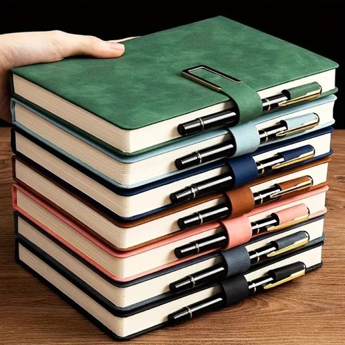 Leather notebook journal - pu,